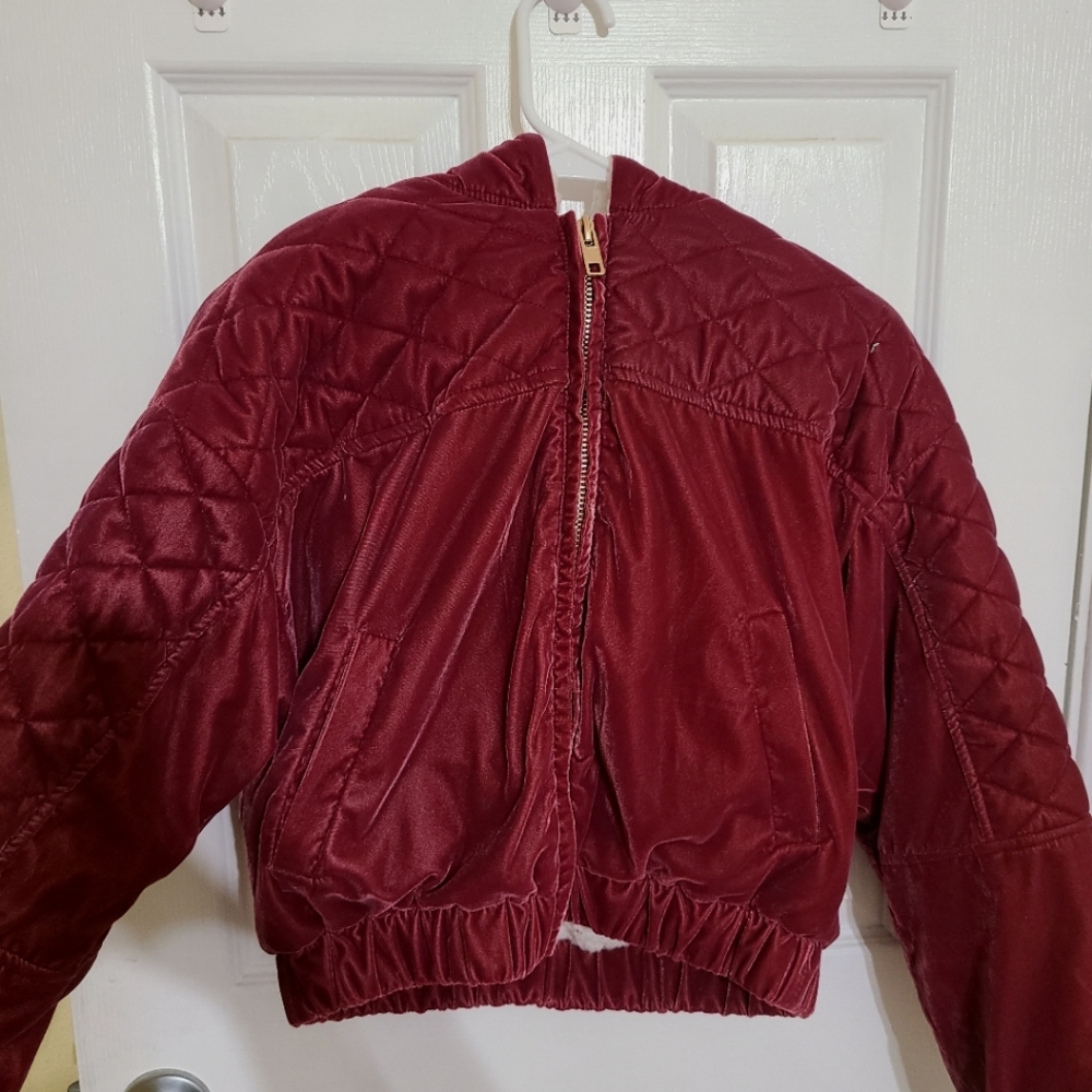 Burgundy Winter Jacket